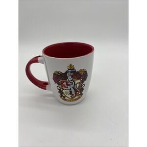 Harry Potter Gryffindor Collectible Coffee Mug White With Red Handle